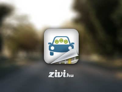 Zivi Mobile android app apple car fold icon ios ipad iphone ipod map mobile paper pool rounded zivi