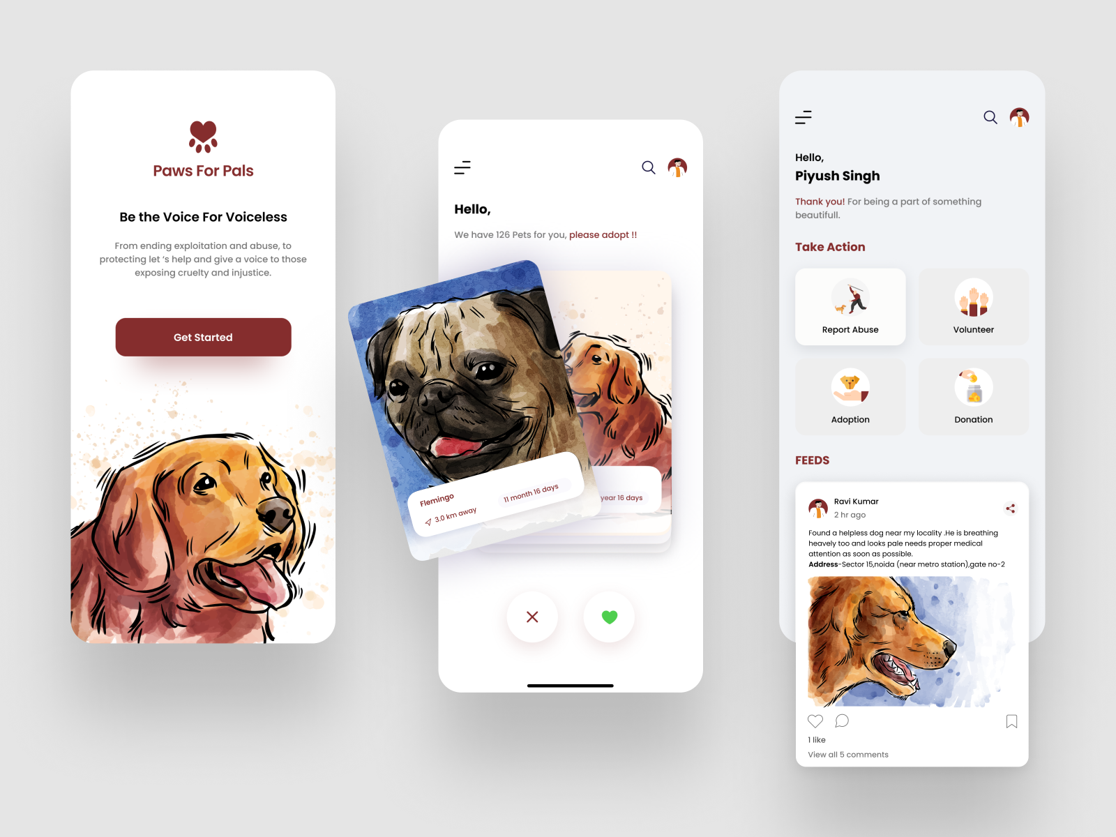 Paws For Pals by Piyush Kumar Singh for Nickelfox - UI/UX Design on ...