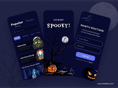 Halloween Activity App