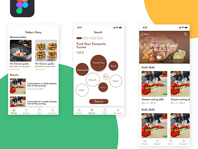 food recipe app