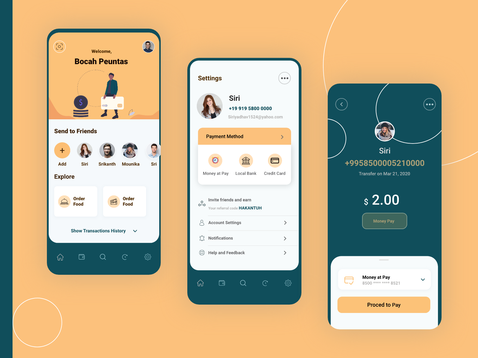 Money at pay by Srikanth Reddy on Dribbble