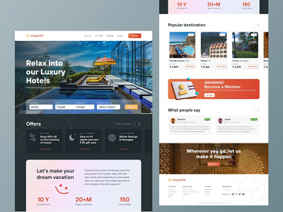 Hotel Booking Website adobe xd design designer inspiration mobile ui mobile ui design product design ui ui design ui ux design user experience user interface ux ux design ux designer web design web designer