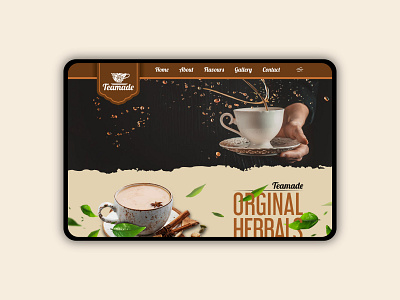 Tea Store_Website design app design ecommerce interaction tea ui uidesign ux webdesign website websitedesign