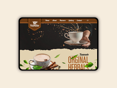 Tea Store_Website design