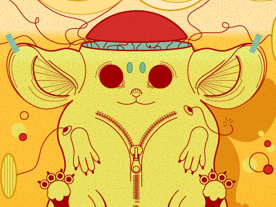 Silly Beer character colour creature design detail illustration line silly weird