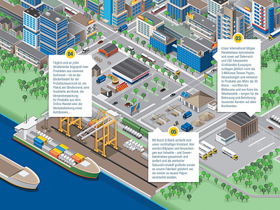 Infographic - Part 1 illustration infographic isometric technical