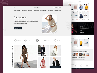 free ecommerce minimal template branding design e commerce ecommerce fashion minimal shop shopping template ui ux web web template website