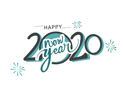 NEWYEAR2020 branding design flat graphicdesign illustration illustration art minimal newyear2020 ui vector website