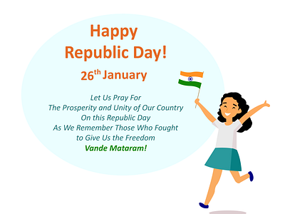 71st Republic Day branding design flat graphicdesign illustration illustration art indian minimal ui vector web