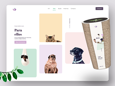 Kiri pets landing page