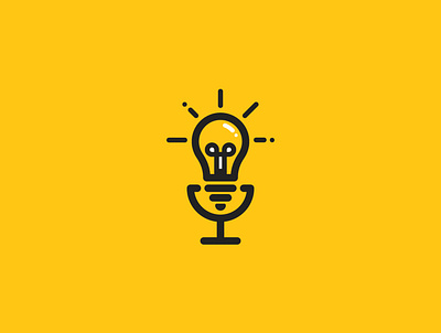 podcast logo idea app brand identity branding design flat icon illustration logo minimal modern logo