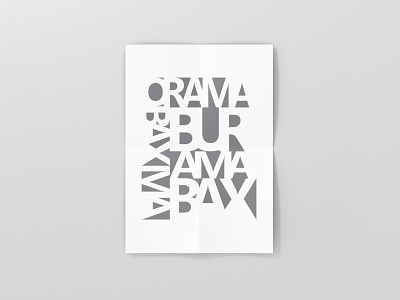 Orama Baxma azerbaijan baku blackandwhite design graphicdesign illustration typography vector