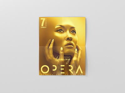 OPERA azerbaijan baku design graphicdesign illustration opera poster typography ui vector