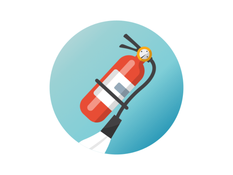 The Saviour 2d adobe aftereffects animation app art awards branding design fire extinguisher gif gifgun illustration illustrator logo lottie motion graphics saviour vector website