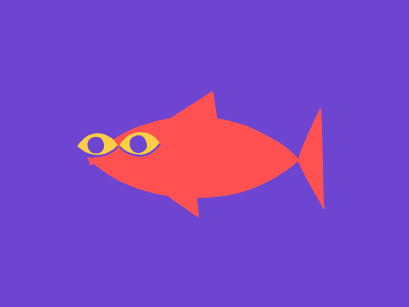Mythical Monday 10 - Salmon of Knowledge animation character creature fish gif irish mythical third eye