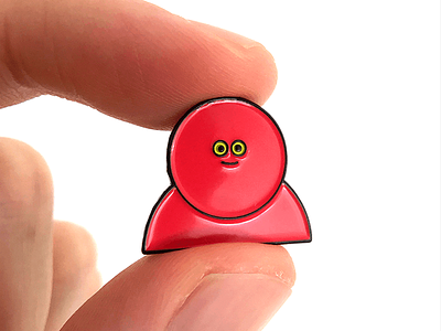 Greg Gunn Dribbble Splendid Weirdos Pin buy character cute graphic design lapel pin product shopping soft enamel vector