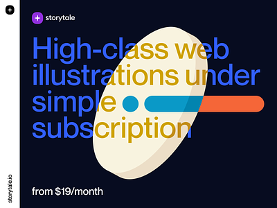 Explore Illustrations' Universe with Storytale 3d ai brand bright colorful design digital figma illustrations illustrations／ui launch resourse scenes sketch stories storytale subscription unlimited vector web