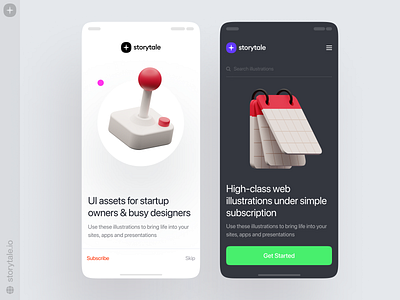 Superscene 3D Illustrations 😍 3d app design colorful design icon illustration object storytale superscene typography ui