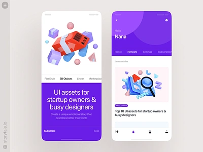 3D Boom Illustrations 💥 3d app design boom colorful design illustration objects product storytale ui volumetric