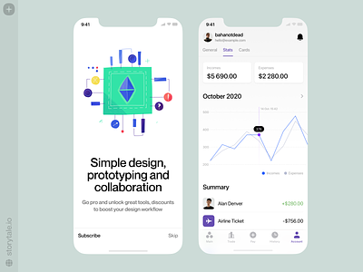 This is Tech illustrations ⚙️ analytics app app design application business colorful crypto dashboards design illustration product science science and technology storytale tech ui vector