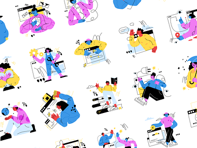 Denmark Illustrations 🚲 colorful design illustration storytale vector