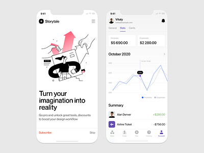 Oh My Startup illustrations 🚀 app app design colorful design gradients illustration illustrations product startup storytale ui vector