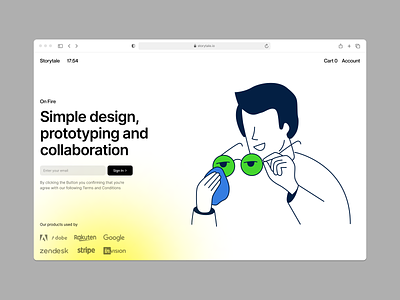 NEW: On Fire illustrations 🔥 acid colorful company design fire glasses illustration illustrations it man new people product project release startup storytale team ui vector