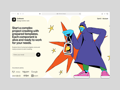 Canny illustrations 💥 branding bright color colorful design halloween illustration light product spooky storytale ui vector witch сanny