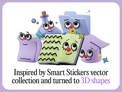 New Winks illustrations ⭐️ 3d 3dicon branding colorful design graphic design illustration product stickers storytale ui vector