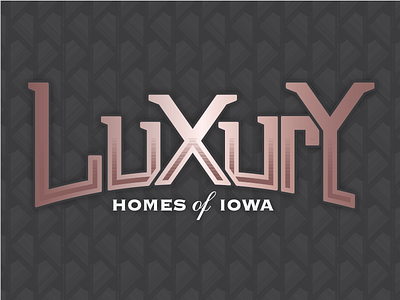 Luxury Homes of Iowa art black copper deco gray home homes iowa luxury metal pattern patterns