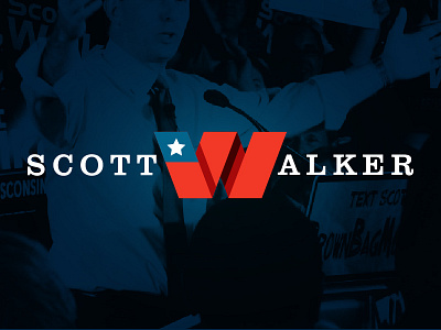 Scott Walker 2016 Logo (Concept) 2016 america concept election president race scott walker