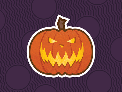 The Pumpkin King design disney halloween holiday illustration iowa jack skellington jack-o-lantern jackolantern nightmare before christmas orange pumpkin skull vector