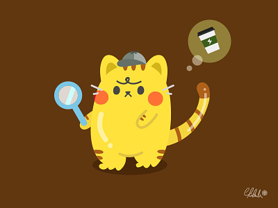 「POKÉMON 名偵探皮卡丘」 2dart cat character cute drawing drawingart illustration illustrator pika pikachu pikapika pokemon vector