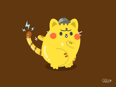 「POKÉMON 名偵探皮卡丘」 2dart cat character cute cute illustration drawing drawingart illustrator pika pikachu pikapika pokemon vector