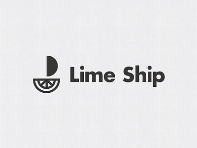 Lime Ship logo best best of dribbble brand branding cut design designer dribbble best shot icon identity lemon lime logo mark minimal orange sail sailboat ship symbol
