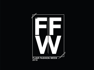 FFW Fashion Show - Logo Design illustrator logo logo design photoshop