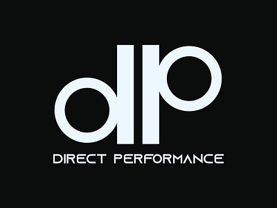 Direct Performance branding business car design gfx graphics logo logo design