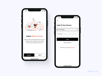 Mobile App Sign Up Screens app design mobile mobile app design sign up ui uiux ux