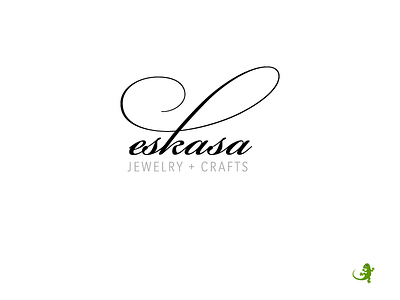 Eskasa Jewelry + Crafts elegant jewelery logo