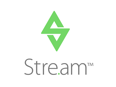 Stre.am™ App Logo logo startup streaming video