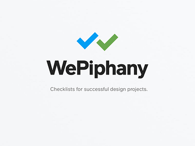 WePiphany Logo Redesign logo redesign
