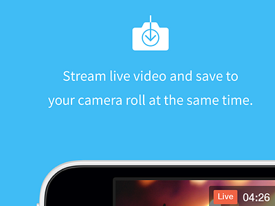 Stream Feature Tour app app store ios iphone live video stream