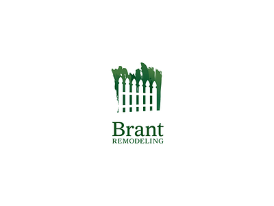 Brant Remodeling craftsman handyman logo outdoors remodeling repair