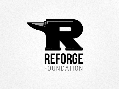 Logo Concept for Reforge forge logo maker