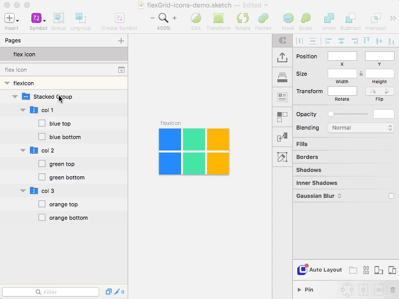 Flexible Icons in Sketch