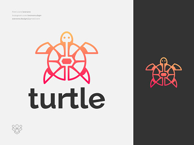 Turtle Logo Design brand branding business company creative design graphic graphic design logo logo design logos modern modern logo professional simple
