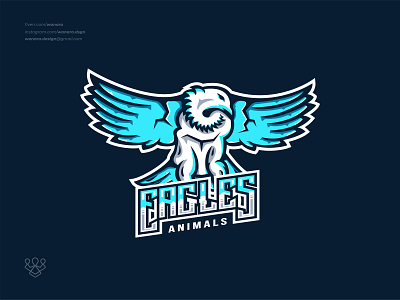 Eagle Mascot Logo corporate