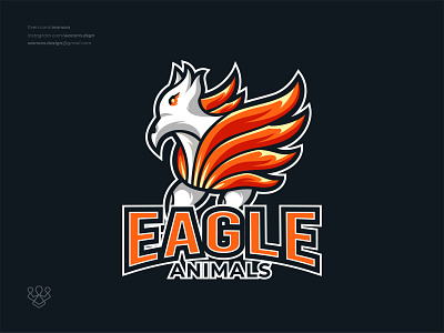 Eagle Mascot Logo corporate