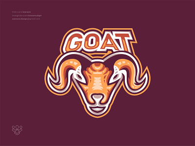 Goat Mascot Logo corporate