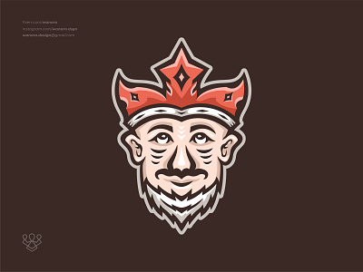 King Mascot Logo corporate